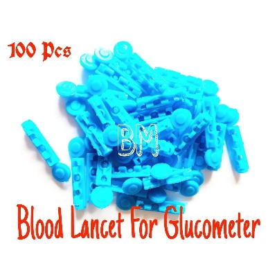 Picture of Lancet Needle for Blood Glucose Monitor Glucometer (ল্যানসেট )- 100 Pcs