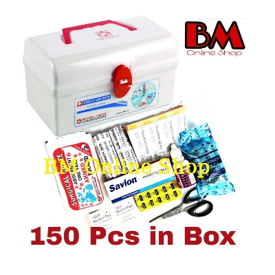 Picture of Getwell RFL First Aid Kit Box with 150 Pcs Kits in Box
