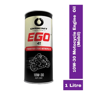 Picture of EGO Premium Engine Oil 4T 10W-30 API SM for  Motorcycle Mineral Grade - 1 Litre