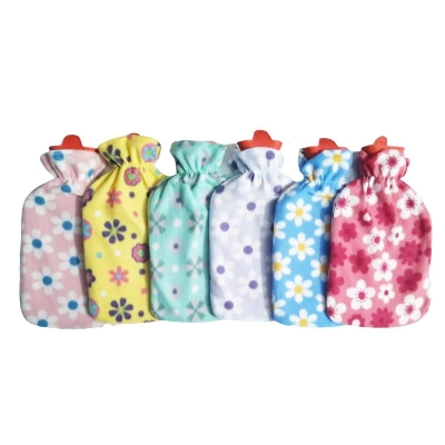 Picture of Manual Hot Water Bag with Cover  01 Pcs (Multicolor - Random Selection)