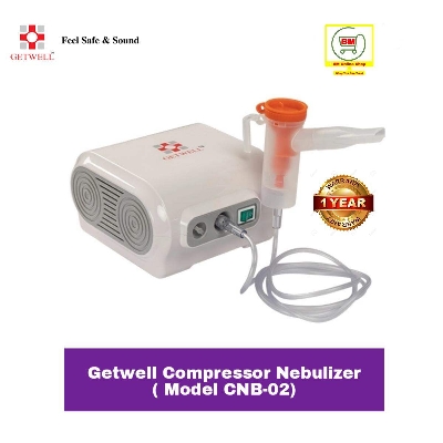 Picture of Getwell CNB02 Premium Model Portable Compressor Nebulizer Machine