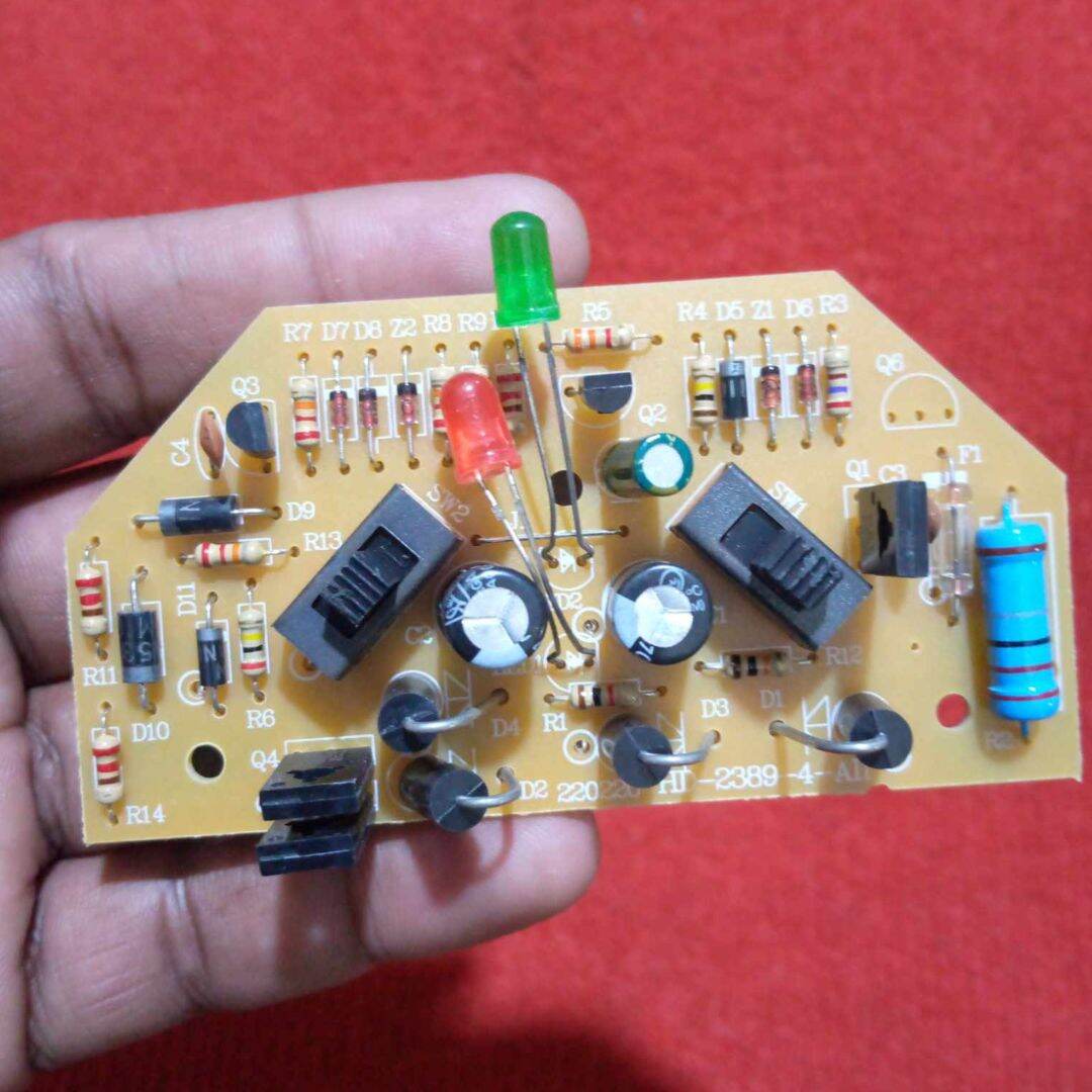 Picture of 2389 Charger Fan Circuit DC 6V KN-2389 Light Fan Charger Circuit Charging Control Fan Circuit Board For AC DC Charger Fan Electrical Circuitry & Parts