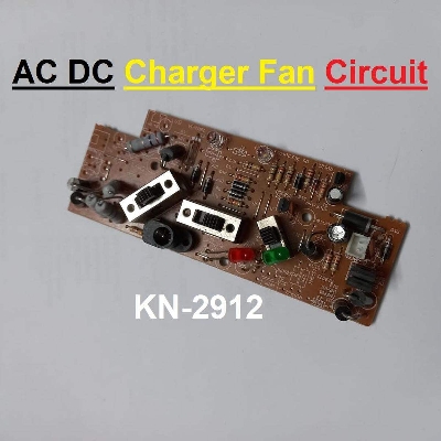 Picture of 2912 Charger Fan Circuit DC 12V KN-2912 Light Fan Charger Circuit Charging Control Fan Circuit Board For AC DC Charger Fan Mini Fan Circuit