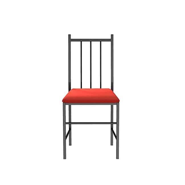 Picture of REGAL Florence Metal Dining Chair Black FLORENCE--CFD-204-6-1-66