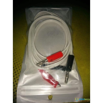 Picture of Best Quality Electrical Multimeter Probe 1 Pair Alligator Testing Cord Lead Clip To 4mm Banana Plug Dual Tester Probe For Multimeter Cable Leads Probe Connectors Wire