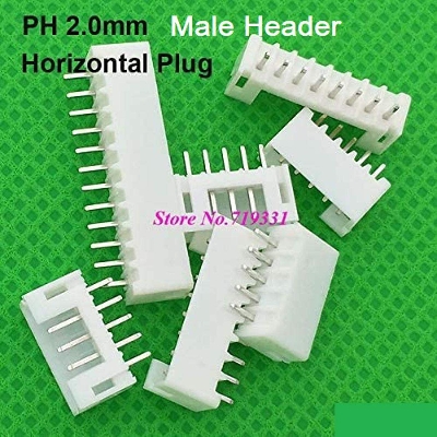 Picture of PH2.0 10 Pin Male Header-5Pcs
