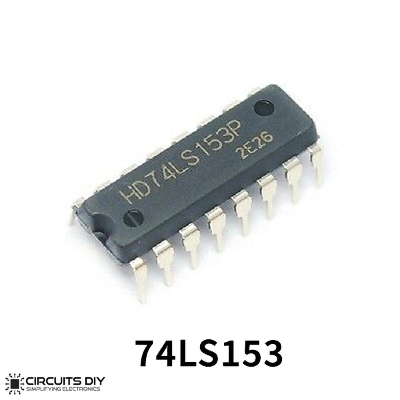 Picture of 74LS153 Dual 4-to-1 Multiplexer-2pcs