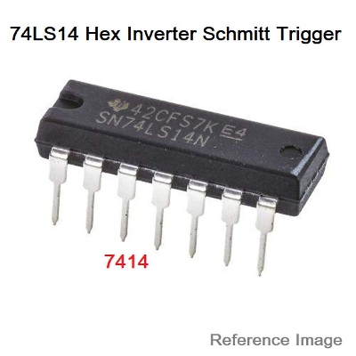 Picture of 74LS14 Hex Inverter Schmitt Trigger-2pcs