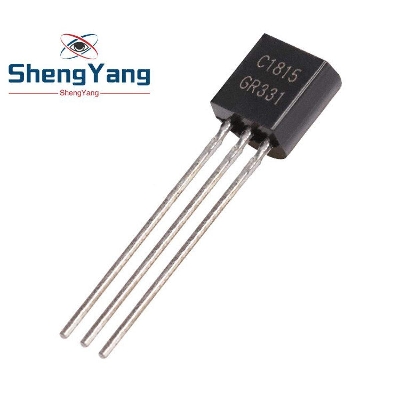 Picture of 10Pcs- 2SC1815 2SC-1815 2SC 1815 C1815 NPN Transistor 50V 0.15A TO-92 Inline Triode Transistor Small Signal Bipolar BJT Transistor Electrical Circuitry & Parts