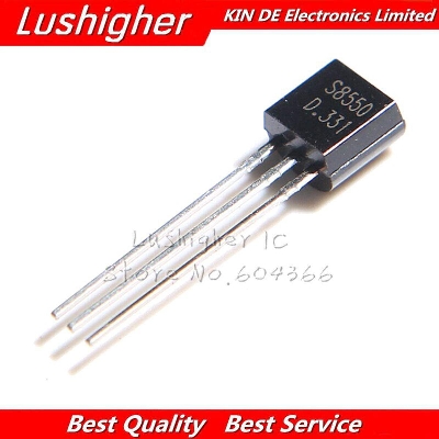 Picture of 10Pcs- S8550 S-8550 8550 Transistor BJT PNP 40V 500mA PNP General Purpose Transistor TO-92 Package Bipolar Jun-ctions Transistor Electrical Circuitry & Parts