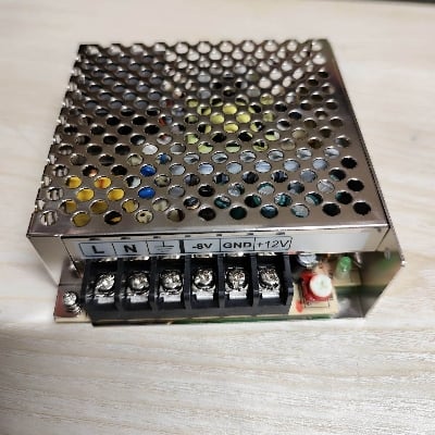 Picture of 8V 12V Dual Output Switching Power Supply 110V 220V AC to DC 8V 12V 5A 2.5A PCB Type Open Frame SMPS Adapters