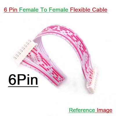 Picture of 6 Pin Female To Female Flexible Cable