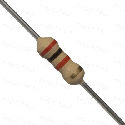 Picture of 50Pcs- 33K Ohm Resistor 5% 33K Ohm Carbon Film 33K Ohm Resistors 1/4W Resistance 0.25 Watt 5% Tolerance Fixed Resistors 2 Pin Leads