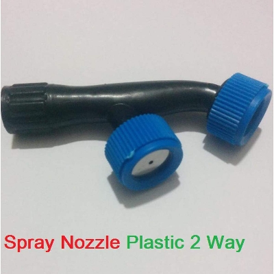 Picture of Agri-culture Spray Pump Nozzle Plastic 2 Way Spray Nozzle Two Way Watering Systems & Garden Hoses