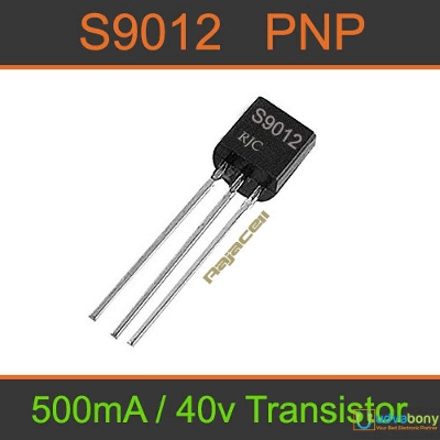 Picture of 10Pcs- 2SC9012 2SC-9012 2SC 9012 C9012 PNP 20V 500mA Transistor TO-92 Package Transistor PNP Small Signal Transistor For Audio Amplifier Electrical Circuitry & Parts