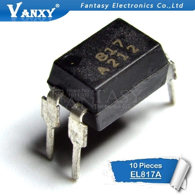 Picture of 10Pcs 817 PC817 EL817B EL817 LTV817 PC DIP-4 4Pin Leads Optocoupler Relay Driver IC Photocoupler IC For Opto-Isolators