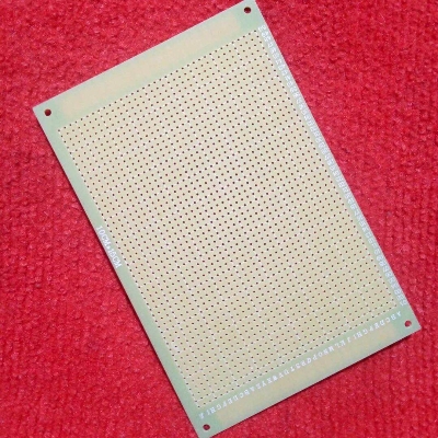 Picture of Veroboard Single Side Dot 15x10cm Glass Fiber Stripboard PCB Printed Circuit Board Project Board For Prototyping Weld Soldering Arduino DIY