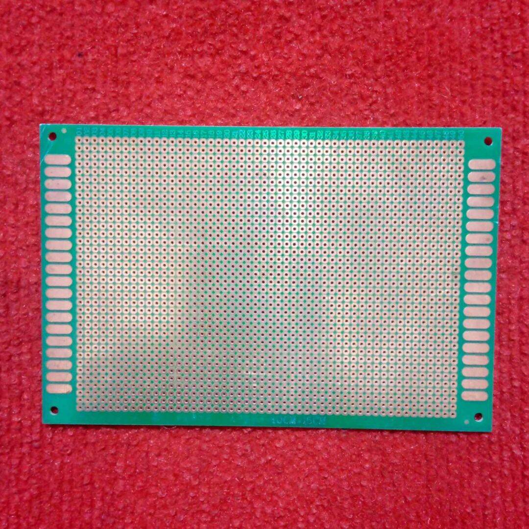 Picture of Veroboard Single Side Dot 15x10cm Glass Fiber Stripboard PCB Printed Circuit Board Project Board For Prototyping Weld Soldering Arduino DIY
