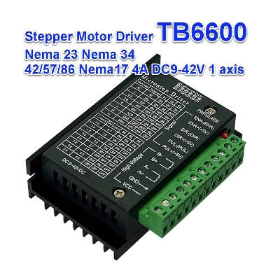 Picture of TB6600 TB-6600 Stepper Motor Driver Controller DC 9-42V 4A For CNC Engraving Machine 3D Printers DIY Electronics Project TB 6600