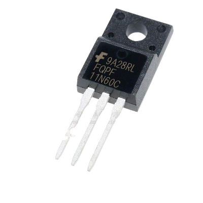 Picture of FQPF11N60C FQPF11N60 11N60 1160 600V 11A MOSFET IC TO-220 Package FQPF 11N60 MOS Field Effect Transistor Electrical Circuitry & Parts