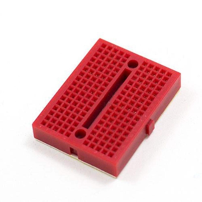 Picture of Breadboard Mini Size Solderless Prototype Test Circuit Board Plug-in 170 Tie Points Pin For Arduino Project Board DIY