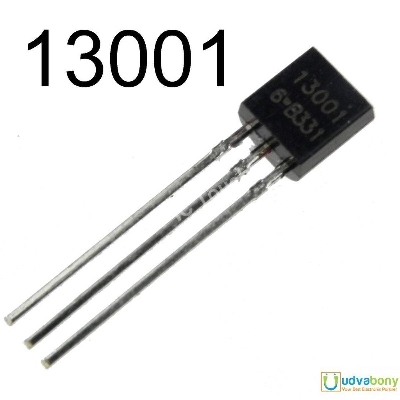 Picture of 13001 TO-92 NPN High Voltage Transistors-10Pcs