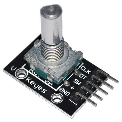 Picture of Rot-ary Enc-oder Module Arduino Comp-atible 360 Degree Rota-ting En-coder KY-040 For A.V.R PIC Br-ick Sensor Switch Devel-opment Board KY-040 Electrical Circuitry & Parts