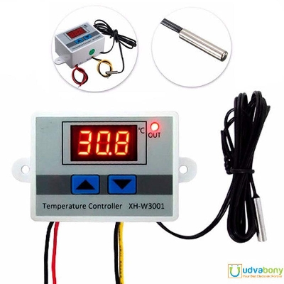 Picture of XH-W3001 AC220v Digital Temperature Controller Microcomputer Thermostat Switch