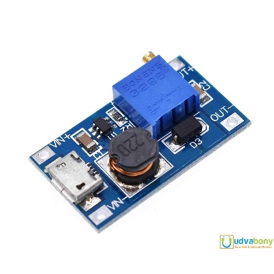 Picture of MT3608 Output 28V 2A DC-DC Up Converter With Micro USB