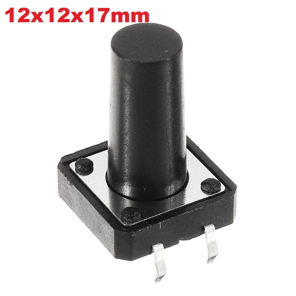 Picture of 5Pcs - MOMENTARY Push Button Switch 12x12x17mm 4P 4Pin On Off Panel Momentary Tactile Tact Push Button Switch Self Reset DIP Push Switches
