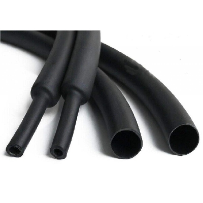 Picture of Heat Shrink Tube 6mm Black 3 Gauge - Black