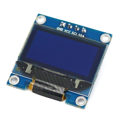 Picture of 0.96" Inch OLED LCD Display 0.96" Inches DC 3-5V 4 Pin 12864 128x64 Pixel LCD Display Module IIC I2C Interface Communicate Module For Arduino Electronics Circuitry & Parts 