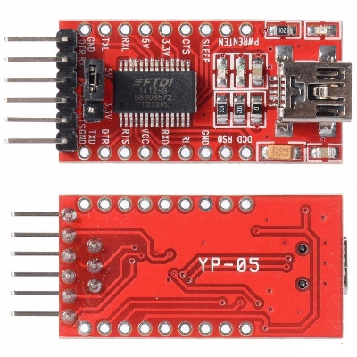 Picture of Ftdi Ft232Rl Serial Converter Ftdi Ft232Rl Usb To Ttl Adapter Module 5V 3.3V Usb To Serial Converter Ft232 Ftdi Adapter Module Ft-232 Ttl Electrical Circuitry & Parts - Solar Panel - solar panel 100w - Multi-color