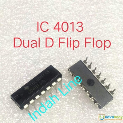 Picture of CD4013 Dual D-Type Flip Flops-2pcs