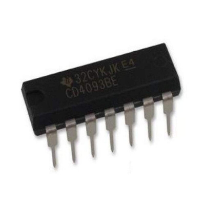 Picture of CD4093 Quad 2 Input NAND Gate-3Pcs