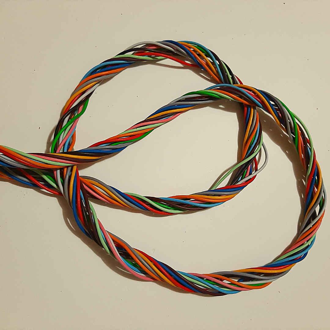 Picture of 1 Gauge of 12 Color Ship Cable Pure Copper DC Cable High Quality - Multicolor