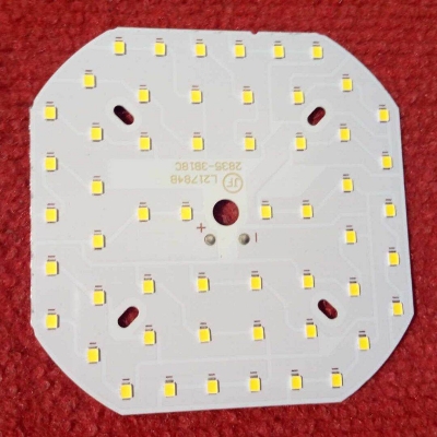 Picture of 2835-3B18C WHITE Color AC220V 50Watt LED Light Bulbs 98x98mm 54Pcs SMD LED White