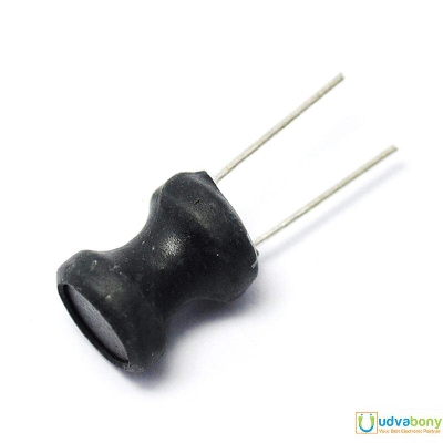 Picture of 5Pcs- Radial Inductor 470uH Magnetic Core Ferr-ite Dru-m Co-re Ch-oke Power Inductor Through Hole Lead For P.C.B Board Electronics Projects DIY Electrical Circuitry & Parts