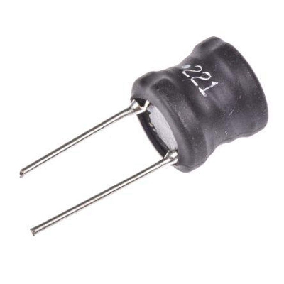 Picture of 5Pcs- Radial Indu-ctor 50uH Magnetic Core Fer-rite Dr-um Core Cho-ke Power Inductor Through Hole Lead For P.C.B Board Electronics Projects DIY Electrical Circuitry & Parts