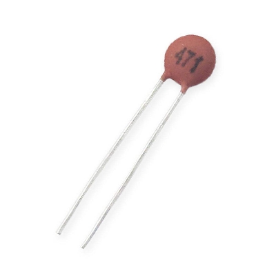 Picture of 25Pcs- 471 Ceramic Capacitor 471 470pF 50V Disc Capacitor Electrical Circuitry & Parts