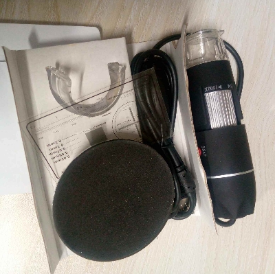 Picture of 1600x Digital Microscope Endoscope 0x-1600x Adjustable USB Camera 2MP 8 LED Magnifier