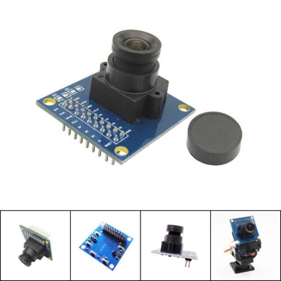 Picture of OV7670 7670 VGA CMOS Camera Module Board AL422 FIFO Camera STM32 RGB Driver For Arduino ESP8266 Raspberry Pi NodeMCU Arducam Electronics Circuitry & Parts 