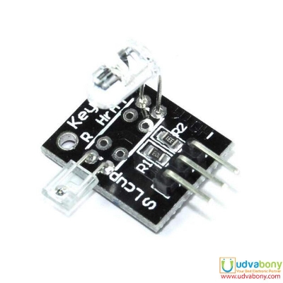 Picture of KY039 KY-039 DC 5V 3 Pin Finger Detection Heartbeat Heart Beats Detector Sensor Module For Arduino Electronics Circuitry & Parts