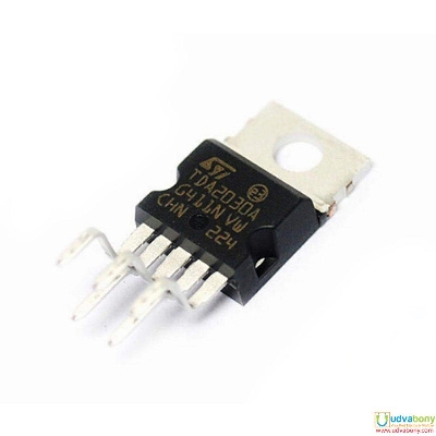 Picture of TDA2030A TDA2030 TDA 2030 12V 44V 18W 5 Pin Audio Amplifier IC TO-220-5 Package 18 Watt Mono Hi-Fi Audio Power Amplifiers IC