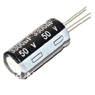 Picture of 3Pcs- Electrolytic Capacitor 3300uF 50V Radial Polarized Aluminum Electrolytic Capacitor