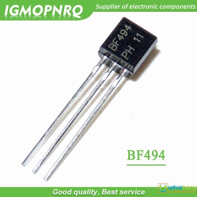 Picture of 5Pcs- Chinese BF494 BF-494 BF 494 NPN Transistor 30V 30mA NPN Medium Frequency Transistor TO-92 Package Electronics Parts Electrical Circuitry & Parts