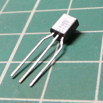 Picture of 5Pcs- Chinese BF495 BF-495 BF 495 NPN Transistor 20V 30mA 300mW NPN Medium Frequency Transistor TO-92 Package Electronics Parts Electrical Circuitry & Parts