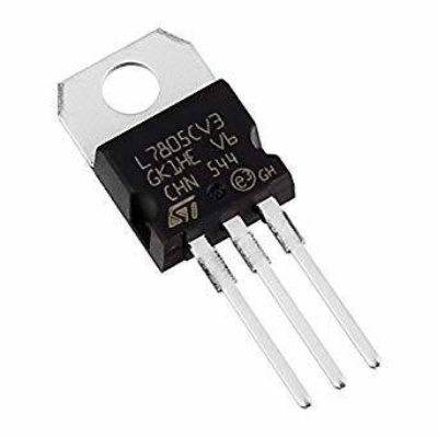 Picture of 3Pcs- A Class LM7805 L7805CV L7805 7805 5V 1.5A Voltage Regulator IC 3 Pin TO-220 Package Fixed 5V Positive Voltage Regulator IC 3 Pin Leads