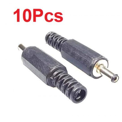 Picture of 10Pcs- Male DC Power Jack 0.7mm Plug Power Supply Jack Adapter For Led Strip CCTV Security Camera Cable Barrel Adapter