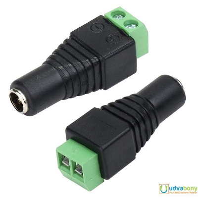 Picture of 2.1mm Barrel Type Female DC Power Socket-5Pcs